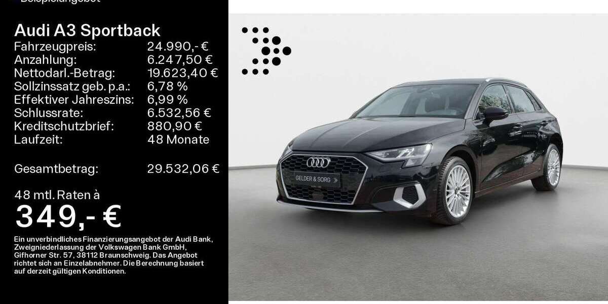 Audi A3 33.900 km 24.990 &euro; Sand am Main 97522