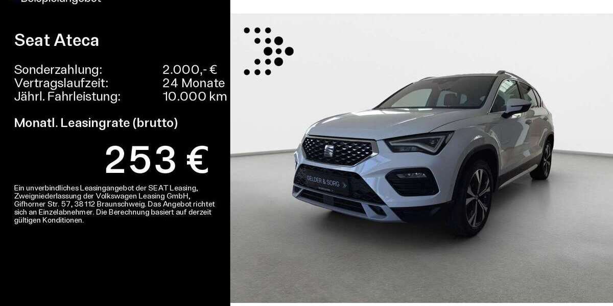 Seat Ateca 108.000 km 18.390 &euro; Lichtenfels 96215