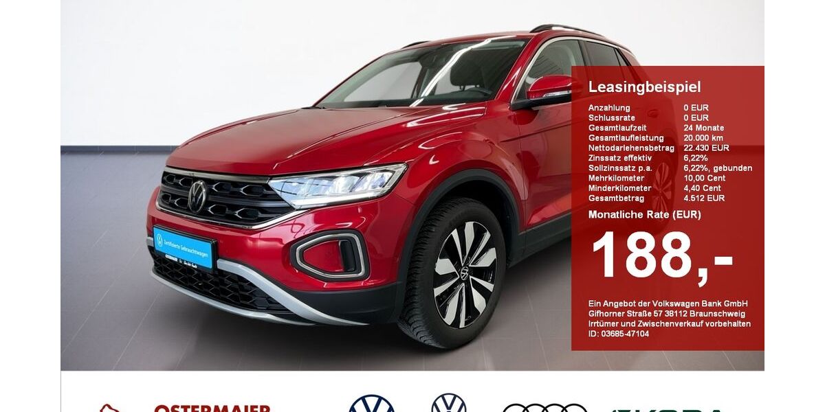 VW T-Roc 9.240 km 22.870 &euro; Waldkraiburg LK Mühldorf 84478