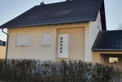 Einfamilienhaus mit zwei Doppelgaragen in Rimbach - Rohbauzustand zimmer