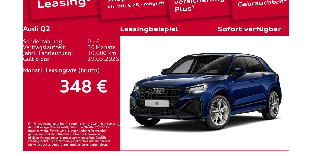 Audi Q2 26.782 km 36.900 &euro; Berlin 12489