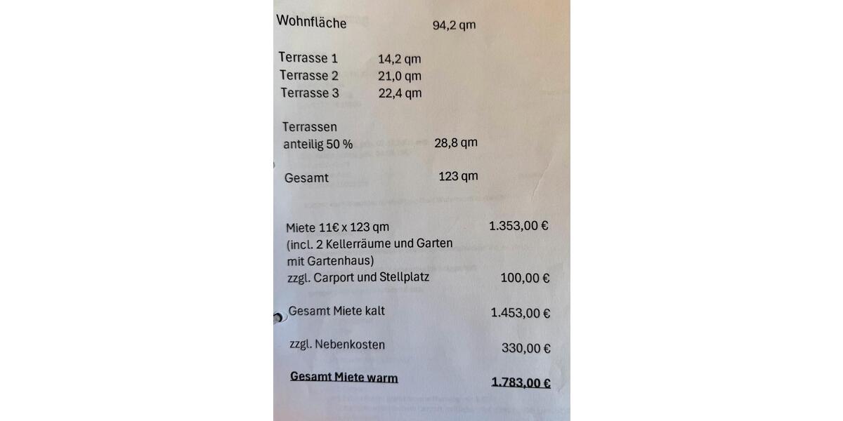 Einfamilienhaus Scheuring - 3 Zimmer, 123 m&sup2;, 1.450&euro; | Angebot:26300243