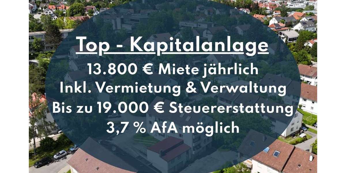 Etagenwohnung Biberach an der Riß - 4 Zimmer, 91 m&sup2;, 299.000&euro; | Angebot:25256835