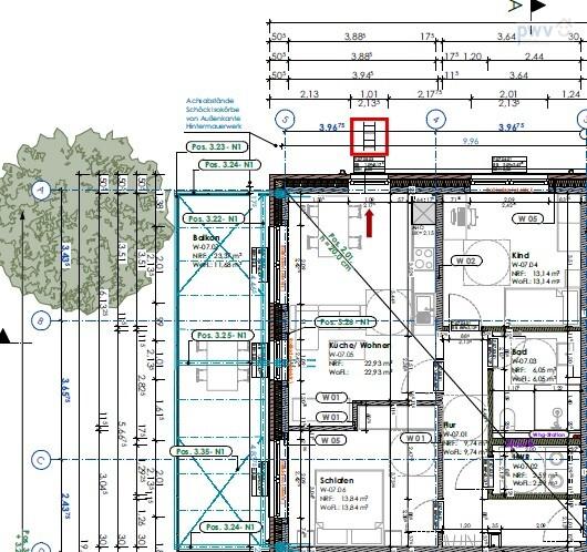 Etagenwohnung Aurich Egels und Wallinghausen - 3 Zimmer, 80 m&sup2;, 840&euro; | Angebot:26367151