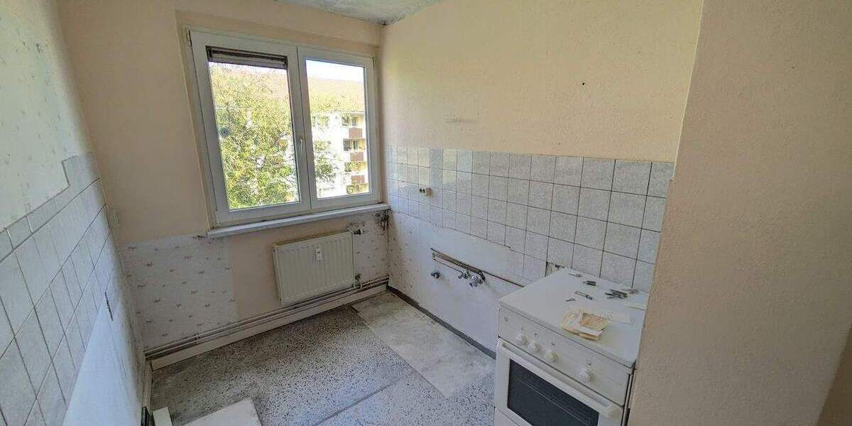 Etagenwohnung Limbach-Oberfrohna Oberfrohna - 3 Zimmer, 58 m&sup2;, 37.700&euro; | Angebot:25400772