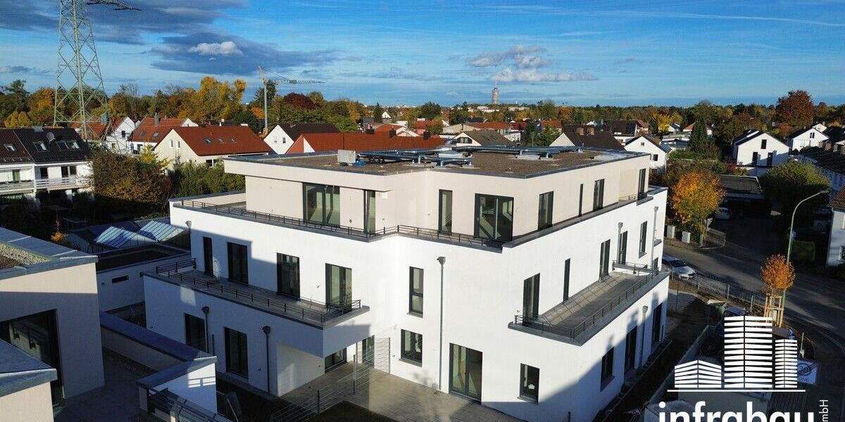 Erdgeschoss Neubau! 2-ZKB in Leitershofen! Leben im Grünen und doch so Stadt nah! 2 zimmer