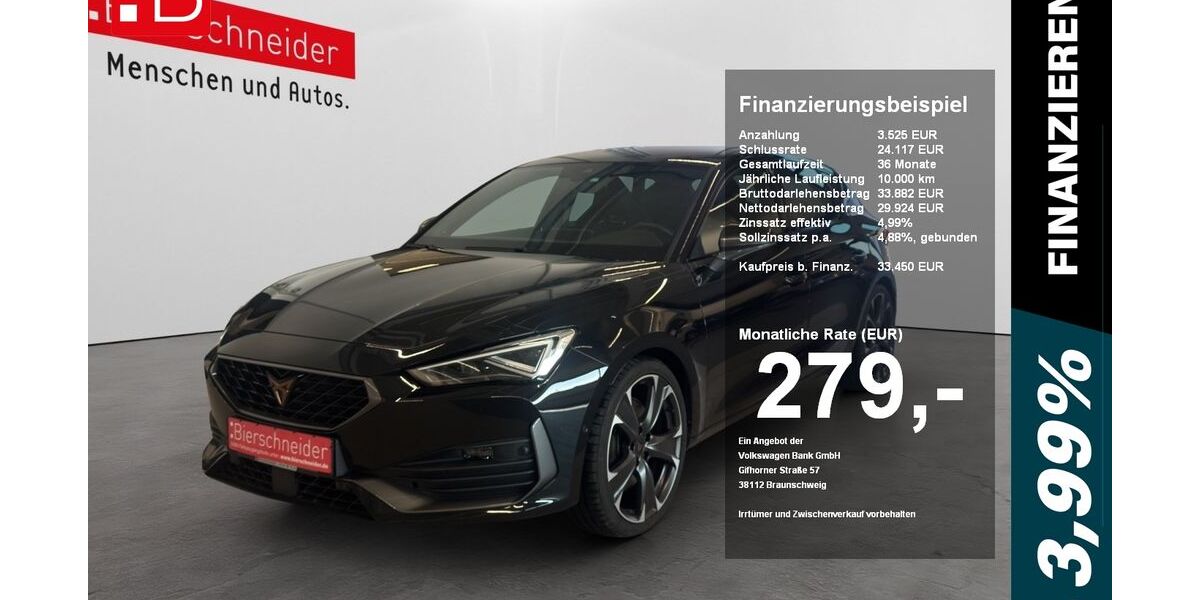 Cupra Leon 13.400 km 33.390 &euro; Regensburg 93055