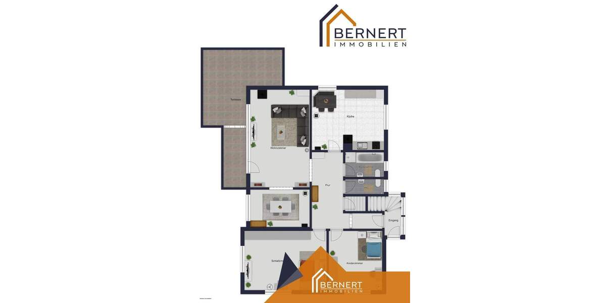 Etagenwohnung Pretzfeld Altreuth - 7 Zimmer, 120 m&sup2;, 235.000&euro; | Angebot:25739739