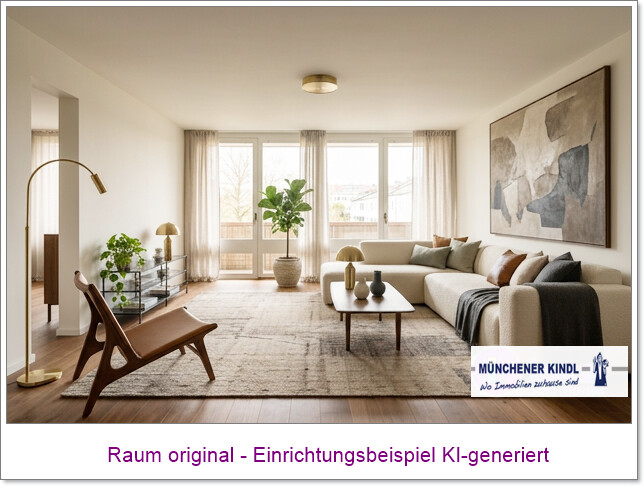 * Gute Aussichten * ruhige 2-Zimmer-Wohnung * 2 sonnige Balkone * 1 Stellplatz * zentrumsnah * TOP - Etagenwohnung Germering | Angebot:26972703