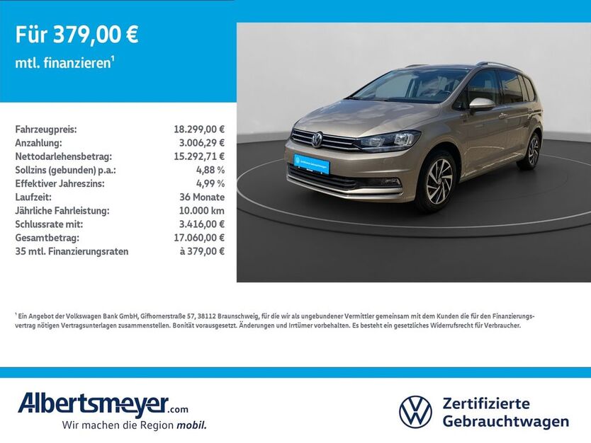 VW Touran 113.858 km 18.299 € Nordhausen 99734