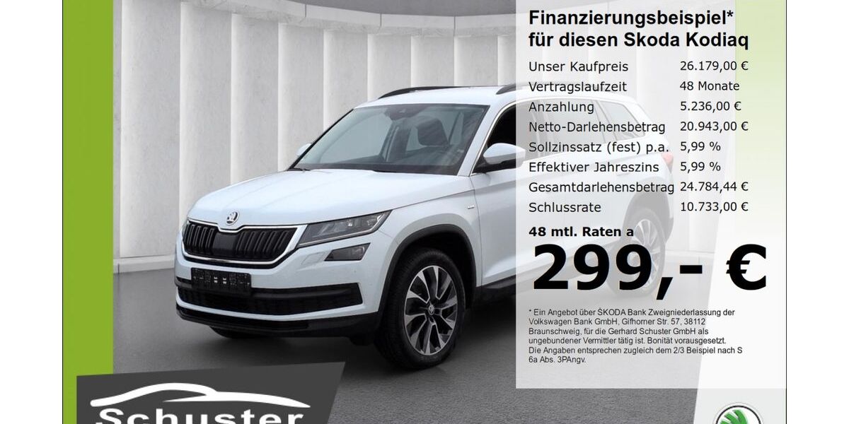 Skoda Kodiaq 112.229 km 25.479 &euro; Ruhstorf 94099