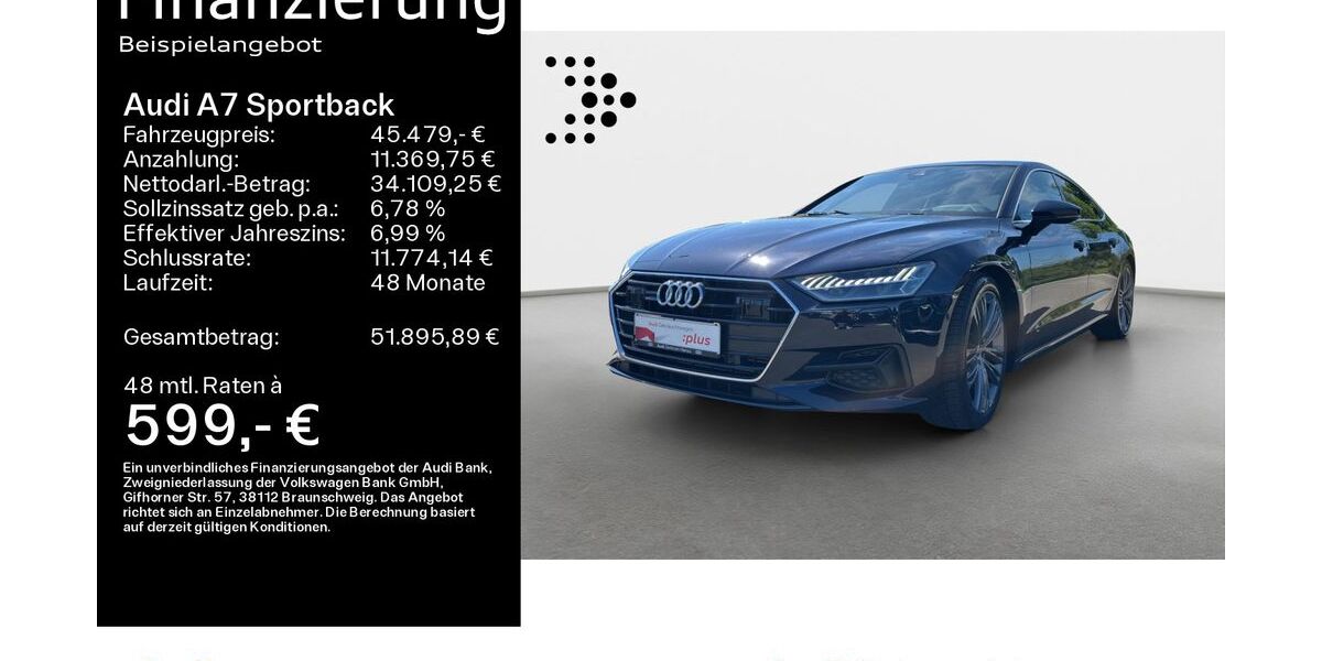 Audi A7 61.100 km 45.479 &euro; Hanau 63452