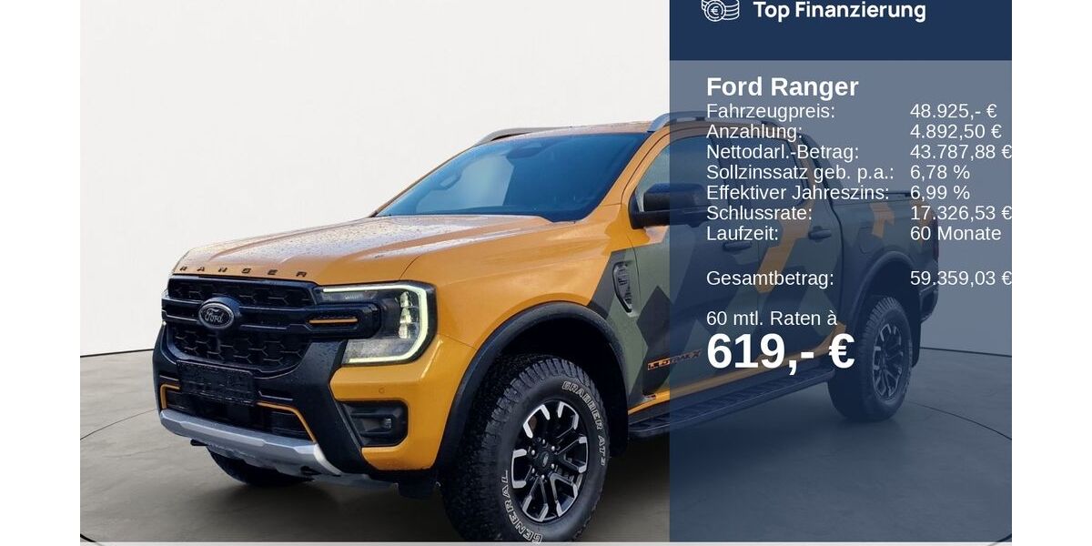 Ford Ranger 10.401 km 48.925 &euro; Buchholz in der Nordheide 21244