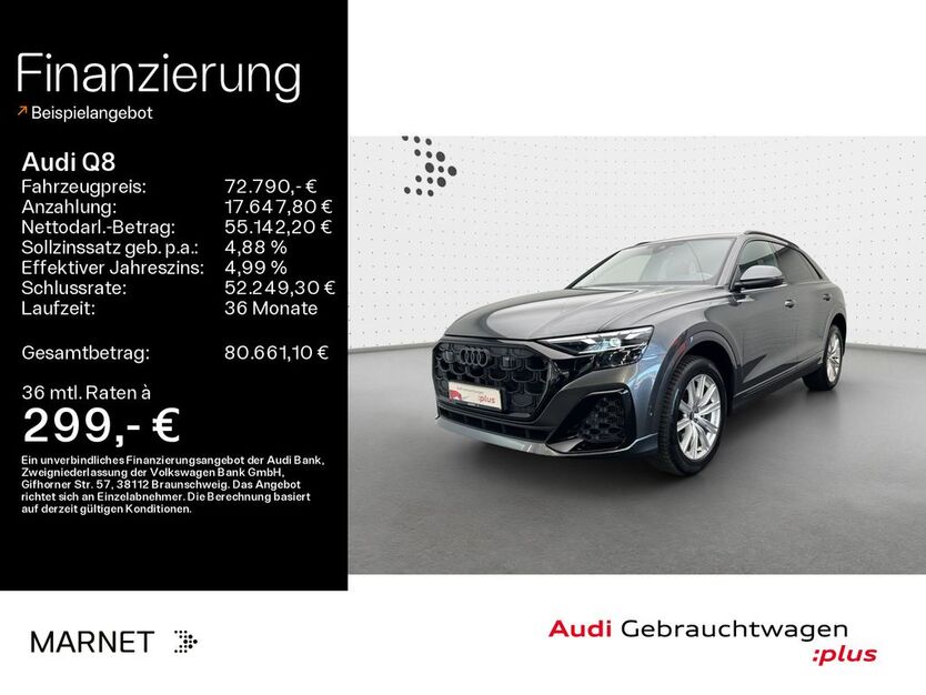 Audi Q8 24.242 km 72.790 € Bad Nauheim 61231
