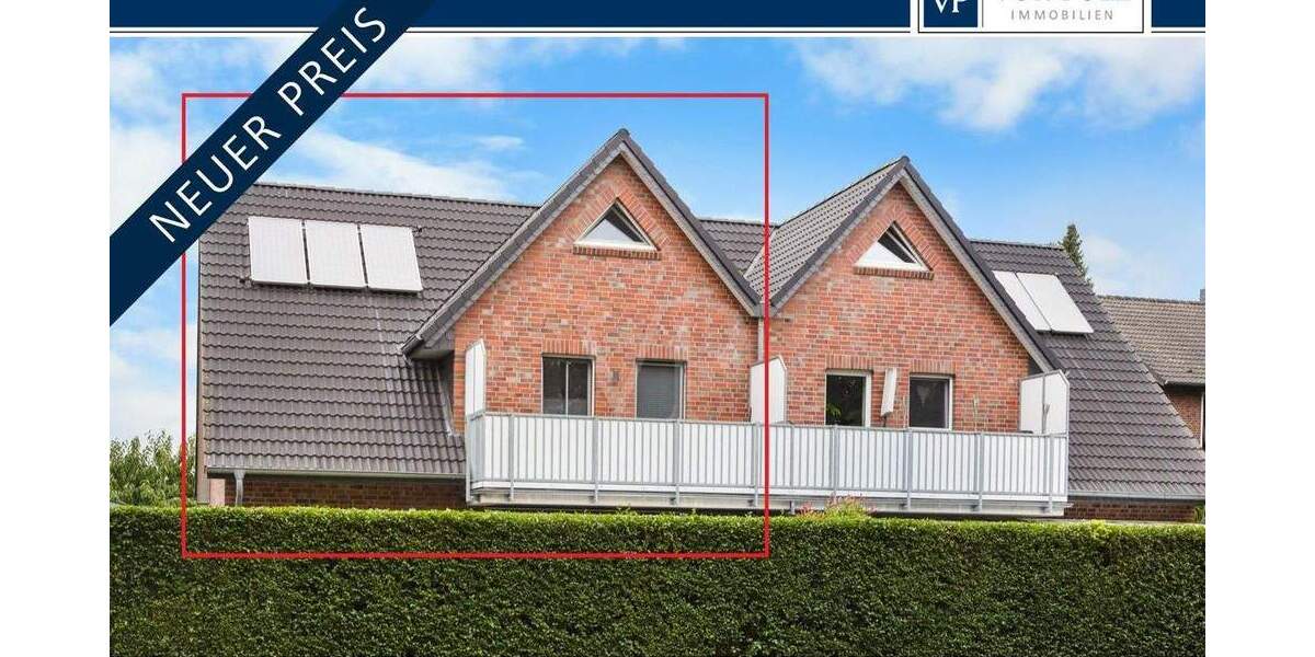 Etagenwohnung Wilhelmshaven Neuengroden - 4 Zimmer, 97 m&sup2;, 229.000&euro; | Angebot:25772323