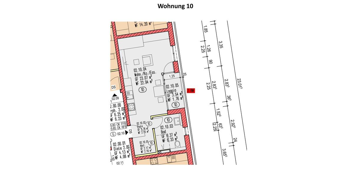 Wohnen Nähe Porta -Modernes Wohnen im Energiesparhaus in Top Innenstadtlage - Etagenwohnung Trier Nord | Angebot:26898433