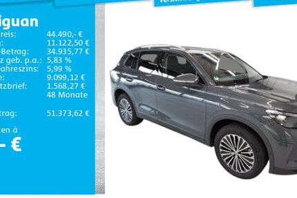 VW Tiguan 9.733 km 44.490 &euro; Hannover 30655