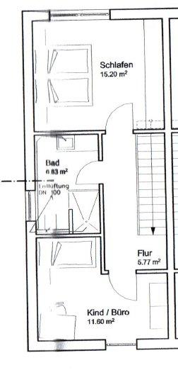 Doppelhaushälfte Legden - 3 Zimmer, 85 m&sup2;, 795&euro; | Angebot:26096765
