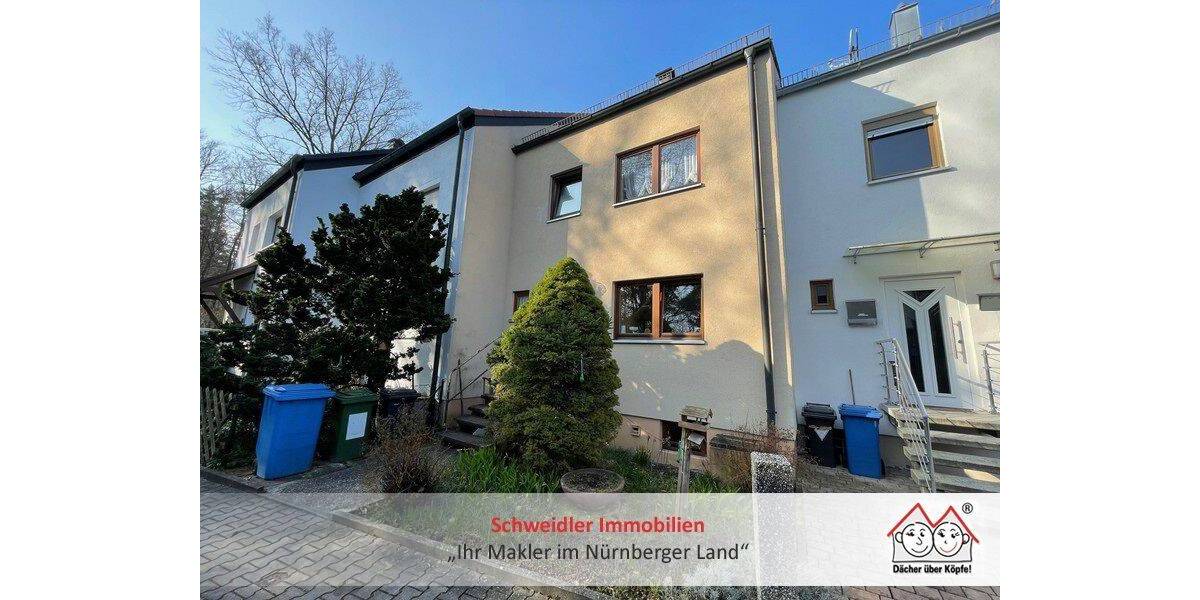 Ihr neues Zuhause? Reihenmittelhaus in Naturnähe auf einem Erbpacht-Grundstück in Fürth-Oberfürberg 5 zimmer