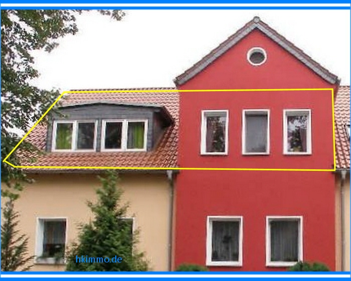 3-Raumwohnung mit Garten in Merzien bei Köthen (Anhalt) ! - Dachgeschoßwohnung Köthen OT Merzien Merzien | Angebot:26840142
