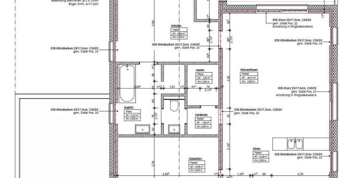 Etagenwohnung Wolfsburg Wendschott - 6 Zimmer, 108 m&sup2;, 429.000&euro; | Angebot:26418084