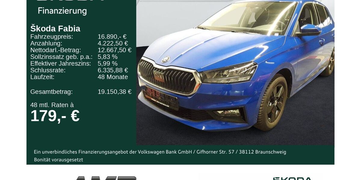 Skoda Fabia 5.840 km 16.890 &euro; Borna 04552