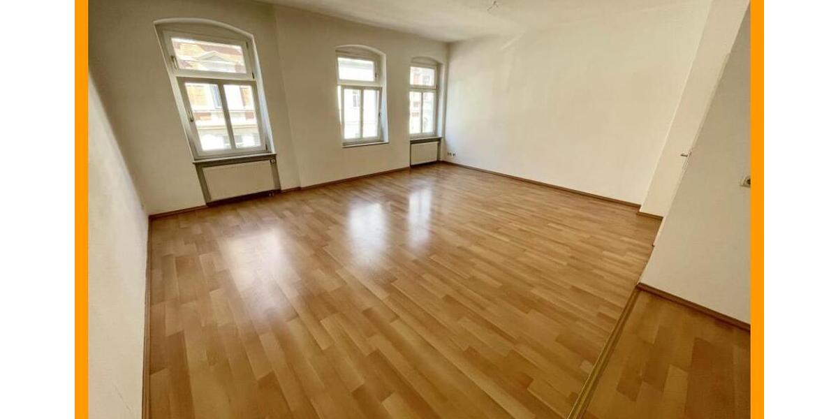 Wohnen in Gera Untermhaus! 3 Raum Wohnung mit Balkon (Südseite) und großen Wohnzimmer! - Etagenwohnung Gera Untermhaus | Angebot:26376571
