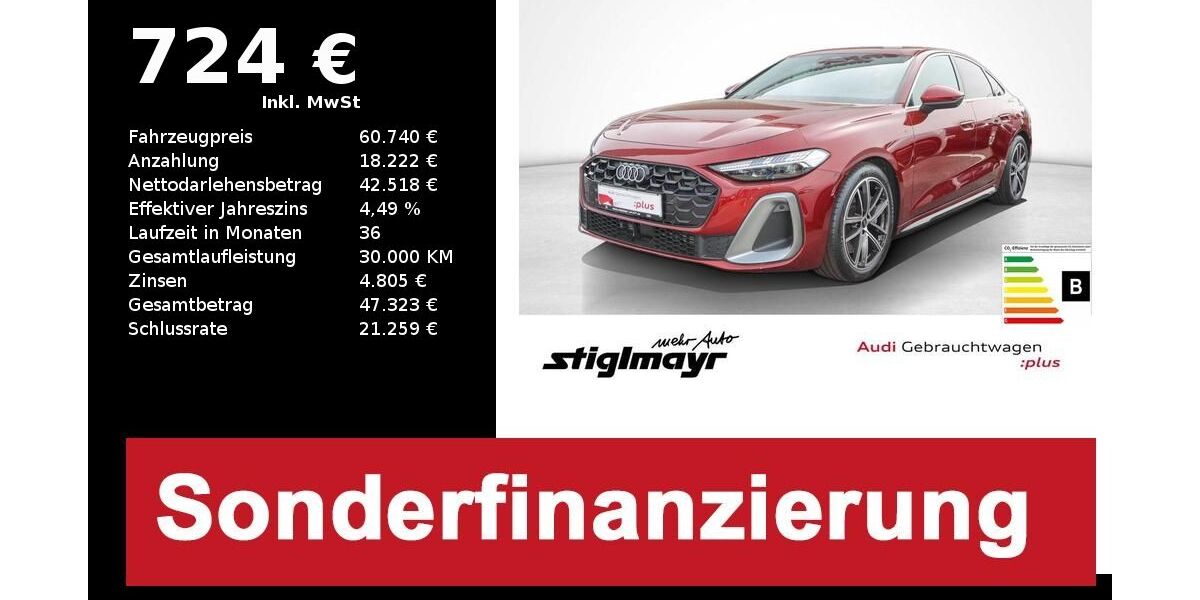 Audi A5 4.606 km 60.740 &euro; Pfaffenhofen 85276