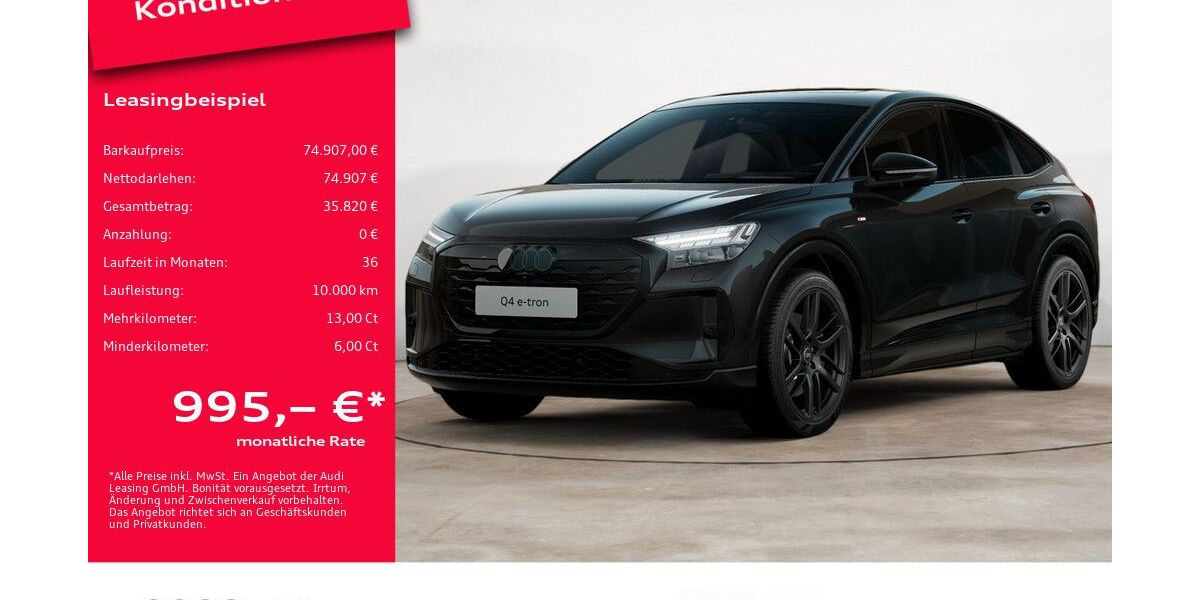 Audi Q4 e-tron 4.000 km 74.907 &euro; Potsdam 14482