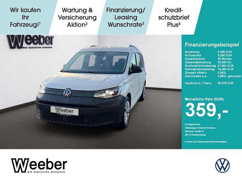VW Caddy Maxi 129.880 km 25.977 € Herrenberg 71083