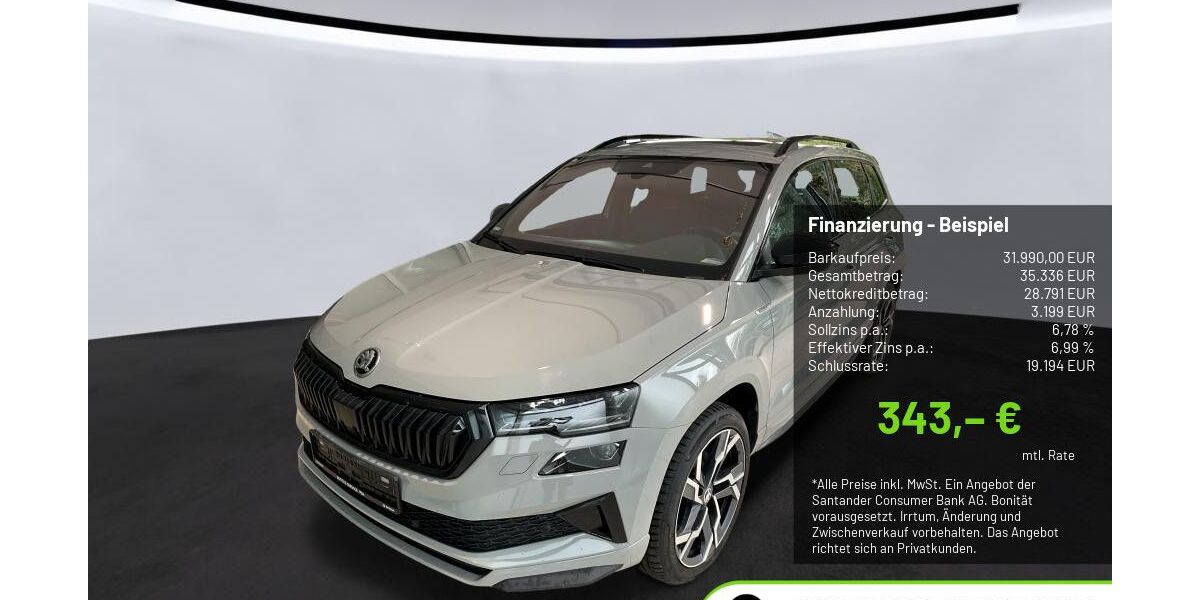 Skoda Karoq 56.101 km 31.990 &euro; Pulheim-Brauweiler 50259