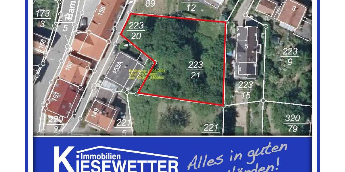 Grundstück zu verkaufen in Heppenheim (Bergstraße) Hambach 250.000 € 1030 m² zimmer