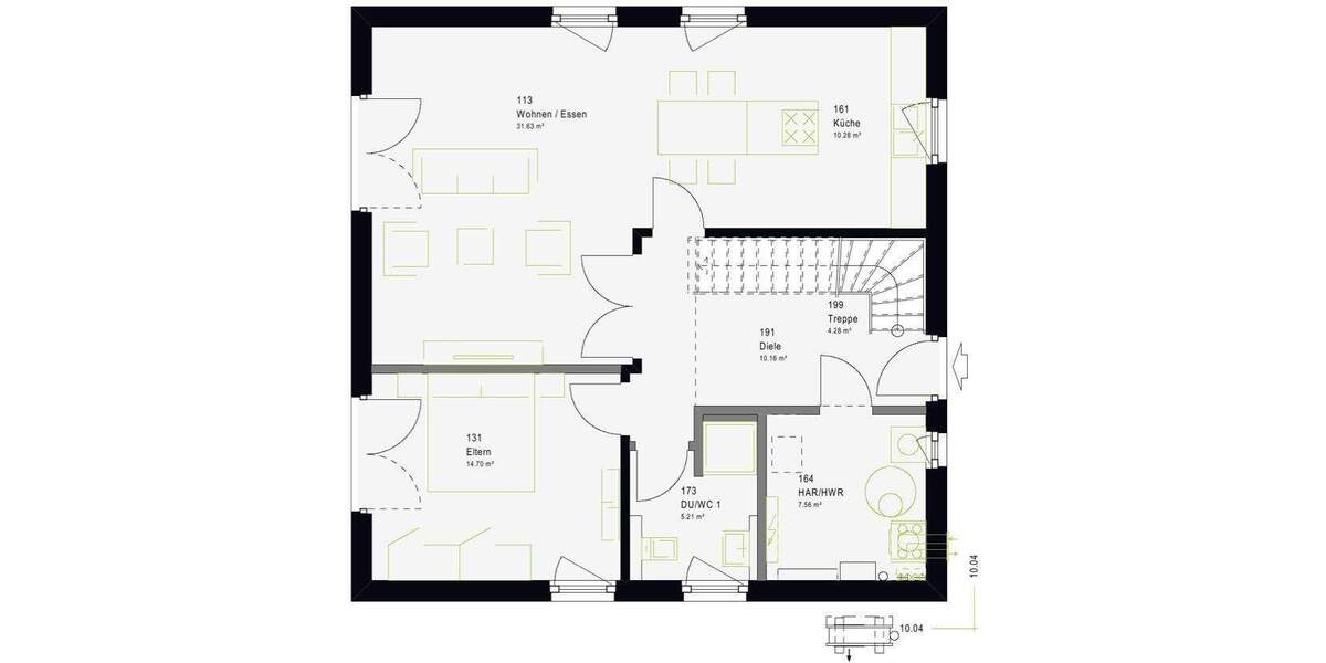 Einfamilienhaus Altensteig - 5 Zimmer, 146 m&sup2;, 432.149&euro; | Angebot:25733671