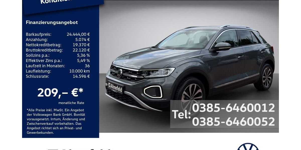VW T-Roc 51.000 km 24.444 &euro; Schwerin 19061