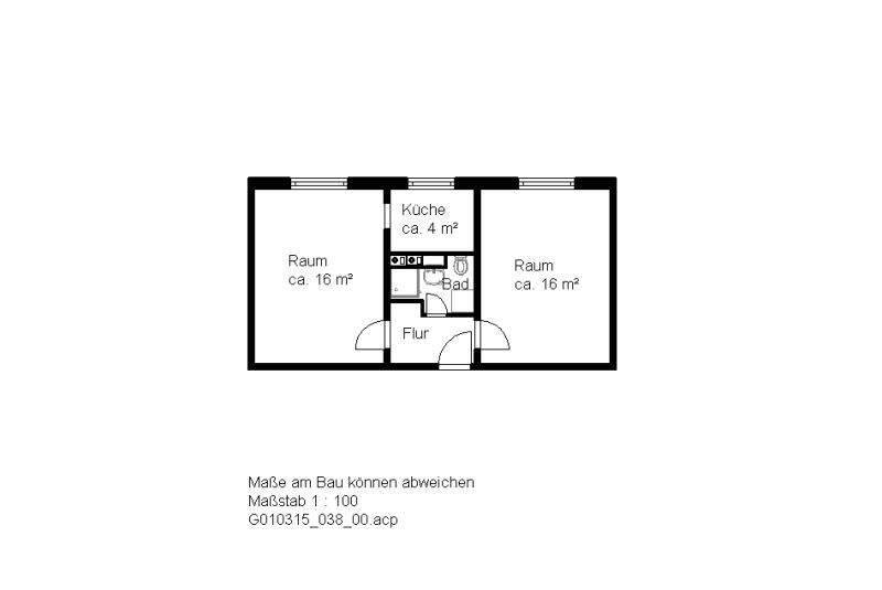 Nachnutzer gesucht! 2-Raumwohnung im Süden von Halle! 2 zimmer