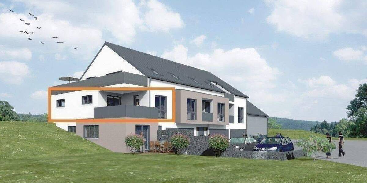 Etagenwohnung Konz Obermennig - 3 Zimmer, 81 m&sup2;, 980&euro; | Angebot:26867068