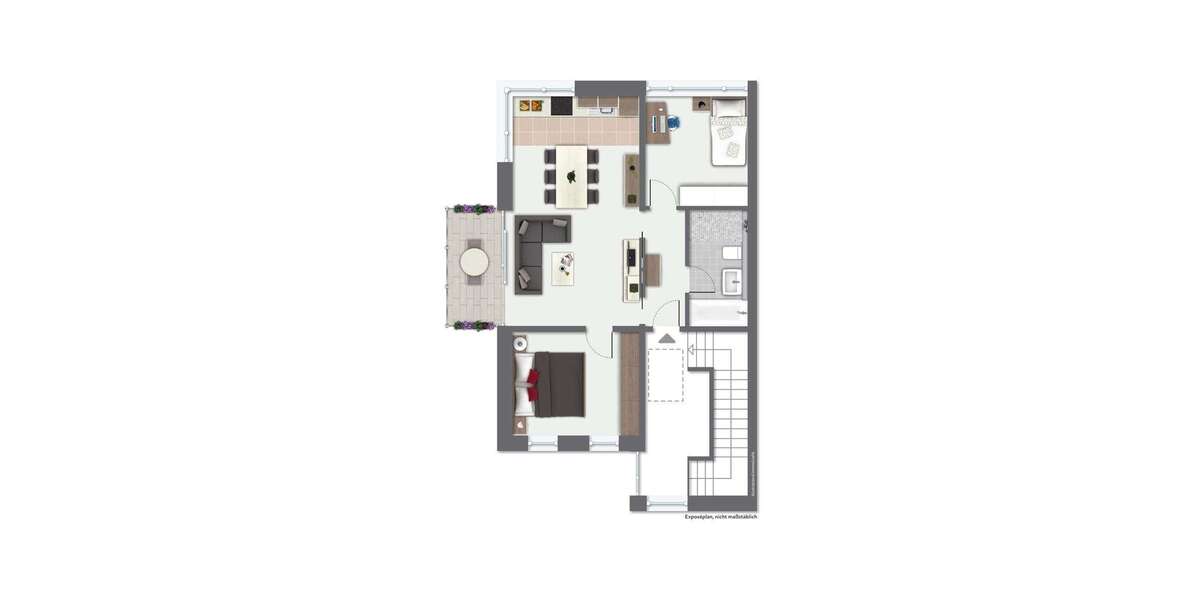 Etagenwohnung Beratzhausen - 3 Zimmer, 55 m&sup2;, 225.500&euro; | Angebot:25457716