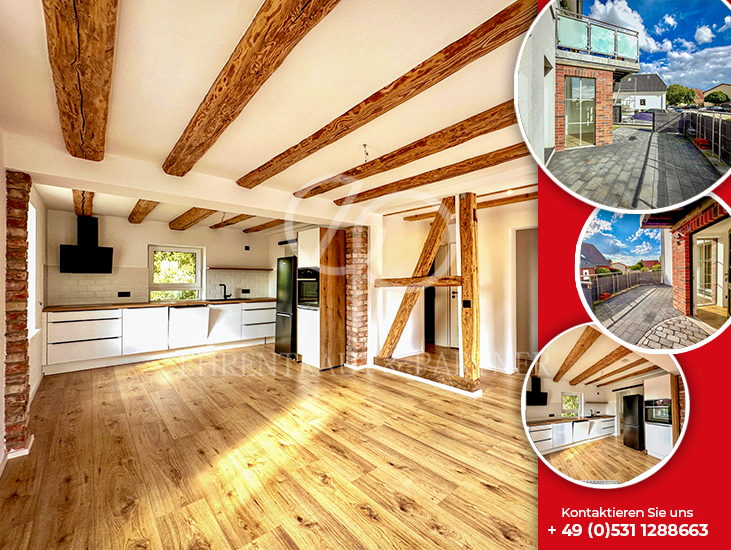Etagenwohnung Wolfsburg Ehmen Ehmen - 3 Zimmer, 78 m&sup2;, 940&euro; | Angebot:27377280