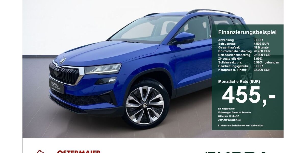Skoda Karoq 124.500 km 22.790 &euro; Landshut 84034