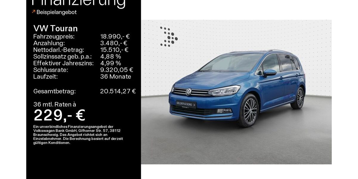 VW Touran 143.000 km 17.990 &euro; Haßfurt 97437