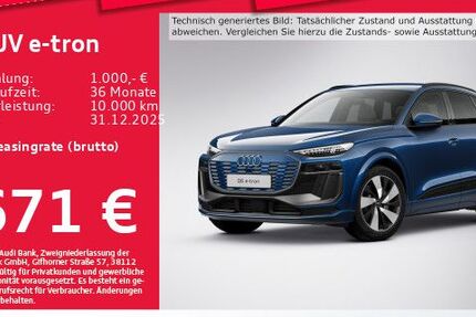 Audi Q6 e-tron 7.163 km 63.629 &euro; Eching 85386