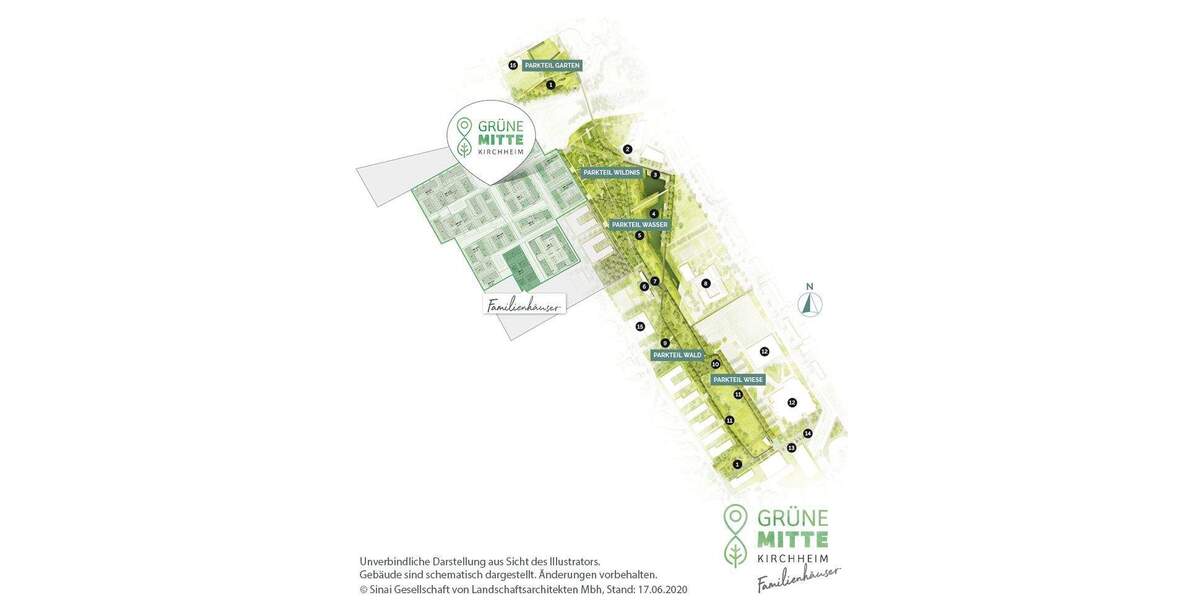 Reihenmittelhaus Kirchheim Heimstetten - 4 Zimmer, 114 m&sup2;, 989.000&euro; | Angebot:24683560