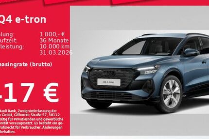 Audi Q4 e-tron 7.250 km 43.629 &euro; Eching 85386