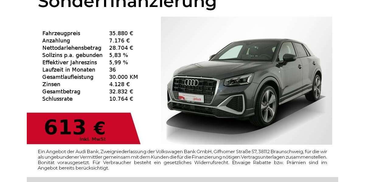 Audi Q2 4.350 km 35.880 &euro; Nürnberg 90441