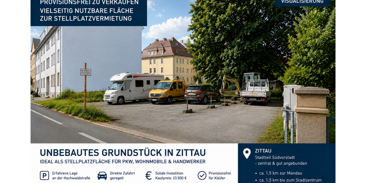 Grundstück Zittau - 23.500&euro; | Angebot:26857048