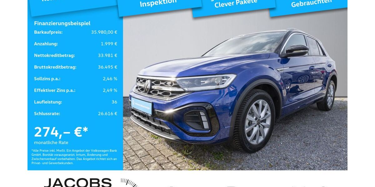 VW T-Roc 2.737 km 35.980 &euro; Heinsberg 52525
