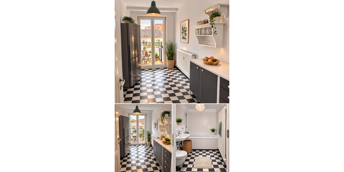 Etagenwohnung Potsdam Brandenburger Vorstadt - 2 Zimmer, 60 m&sup2;, 335.000&euro; | Angebot:25592108