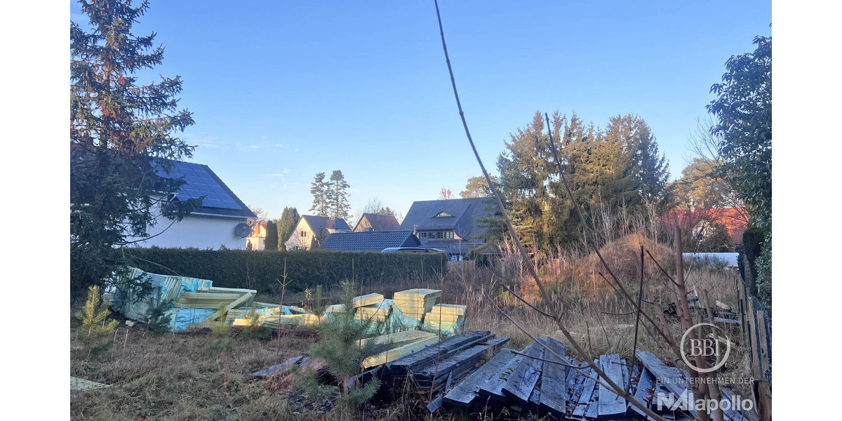 FREIES BAUGRUNDSTÜCK - IDEAL FÜR EIN MEHRFAMILIENHAUS ODER 2 DOPPELHAUSHÄLFTEN! - Grundstück Falkensee Falkenhain | Angebot:26632784