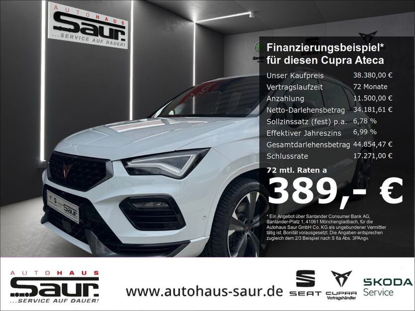 Cupra Ateca 21.690 km 37.980 € Ulm 89077