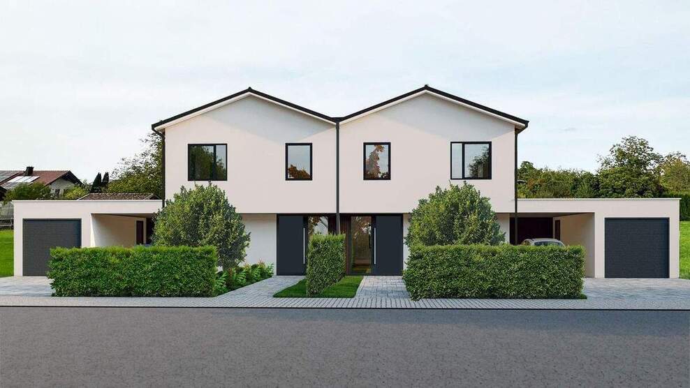 Neubau Doppelhaushälfte (KfW 40) mit PV & Wärmepumpe | ca. 143 m² | Tiefenbach bei Passau 4 zimmer